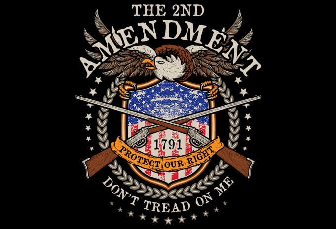 Free The 2nd amendment t shirt designs for sale