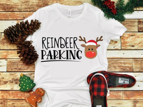 Reindeer parking svg, snow svg, snow christmas, christmas svg, christmas png, christmas vector, christmas design tshirt, santa vector, santa svg, holiday svg, merry christmas, merry christmas svg, merry christmas png,