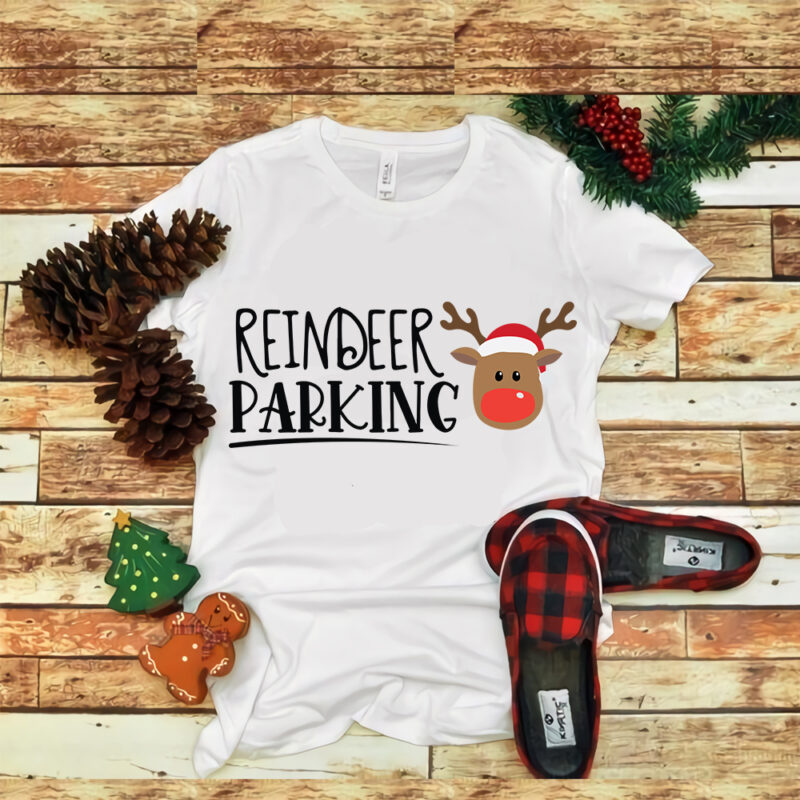 Reindeer parking svg, snow svg, snow christmas, christmas svg, christmas png, christmas vector, christmas design tshirt, santa vector, santa svg, holiday svg, merry christmas, merry christmas svg, merry christmas png,