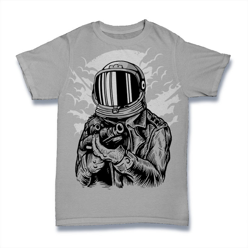 50 Astronaut Tshirt Designs Bundle - Buy t-shirt designs