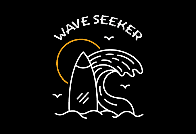 Free Wave seeker 2 t shirt design for sale