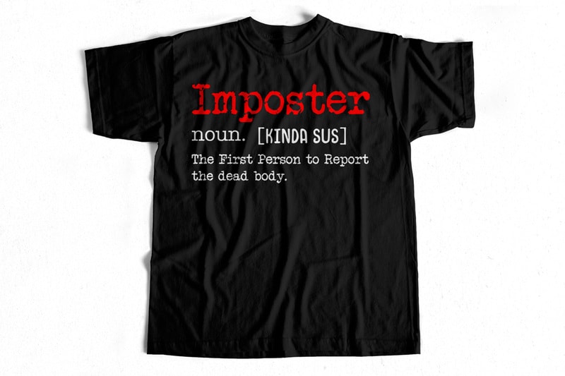 Download Imposter Definition T-Shirt design for sale - Buy t-shirt ...