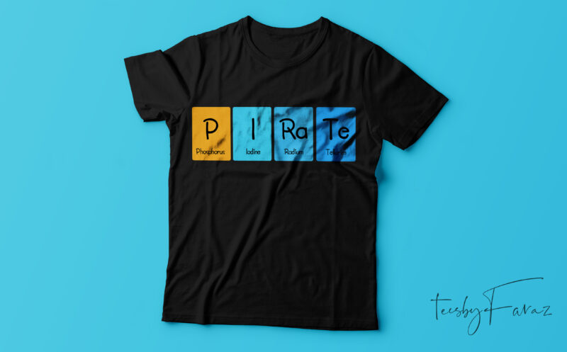 Pack of 50 Periodic table T shirt designs Volume II (Colored)