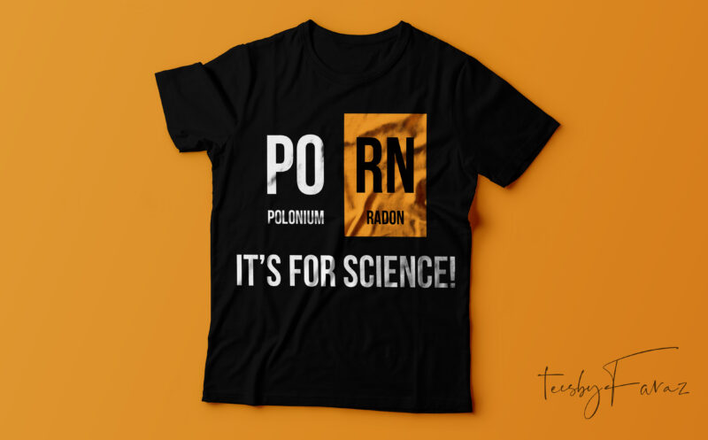 Pack of 50 Periodic table T shirt designs Volume II (Colored)