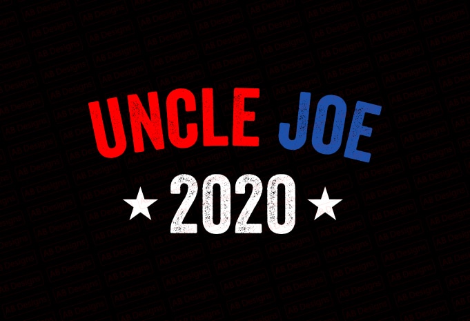 Uncle joe 2020 biden T-Shirt Design