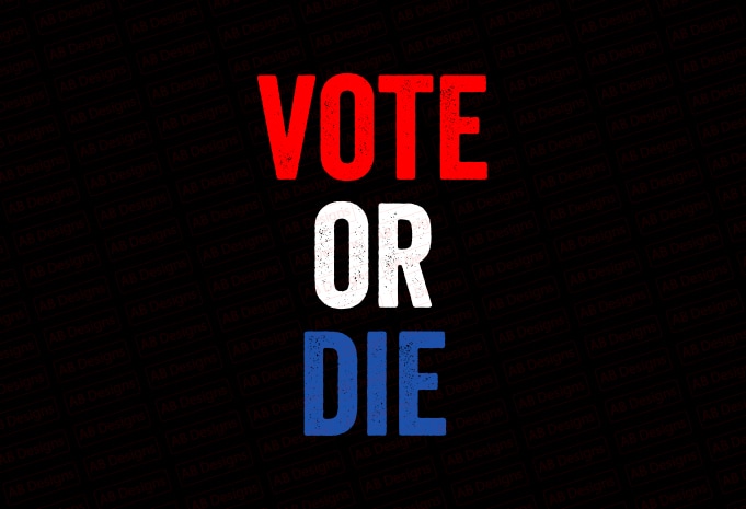 Vote or die biden T-Shirt Design