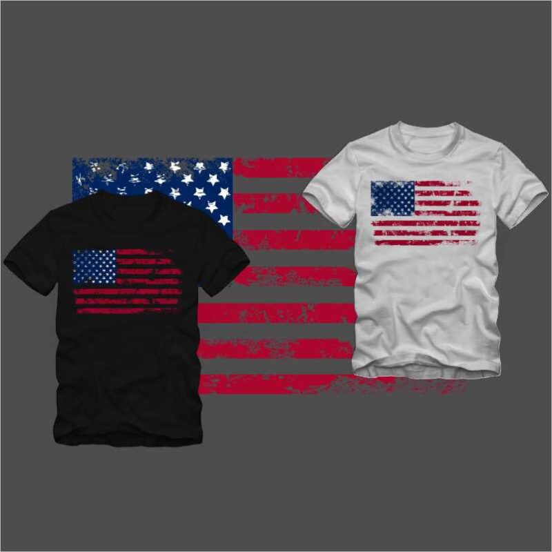 American flag t shirt design illustration sale - Buy t-shirt designs