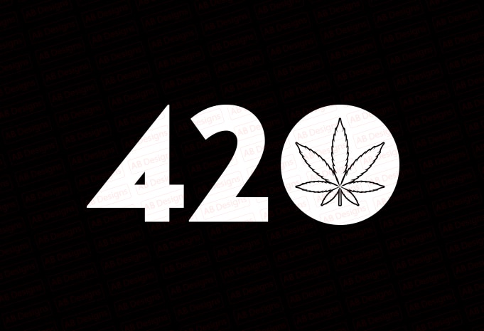 Free 420 weed t-shirt design