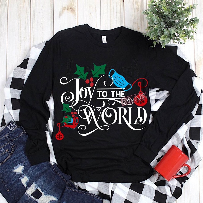 Free Joy to the world t shirt template vector, merry christmas, christmas, christmas 2020 svg, funny christmas 2020, christmas quote vector