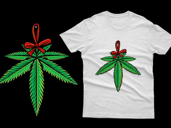 Mistlestoned cannabis weed marijuana parody 100% vector