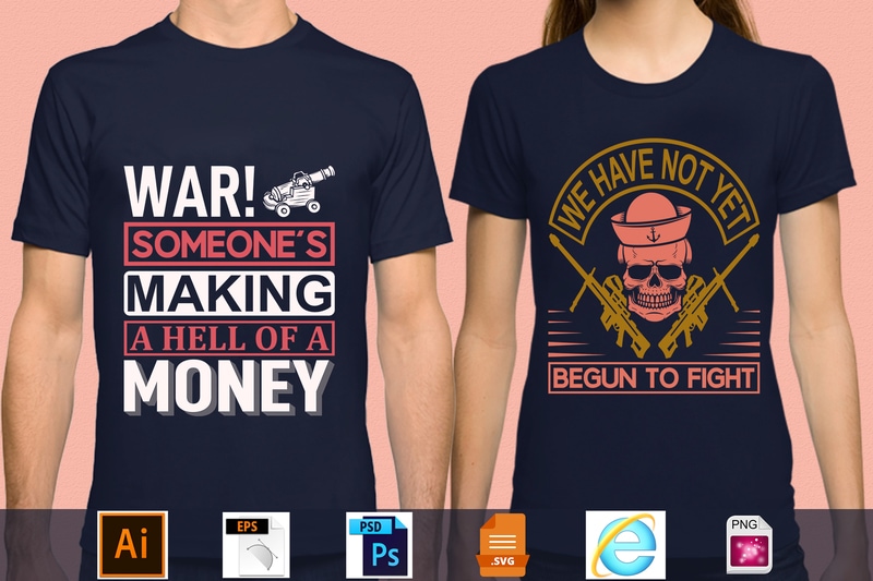 Best Selling 100 Gun Lover T-shirt Designs Bundle – 98 % Off