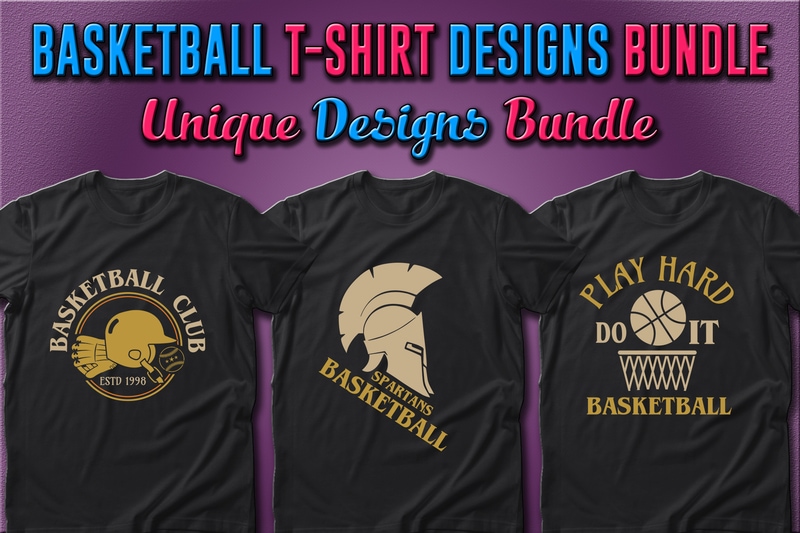 Best Selling 40 Basketball Sport T-shirt Designs Bundle