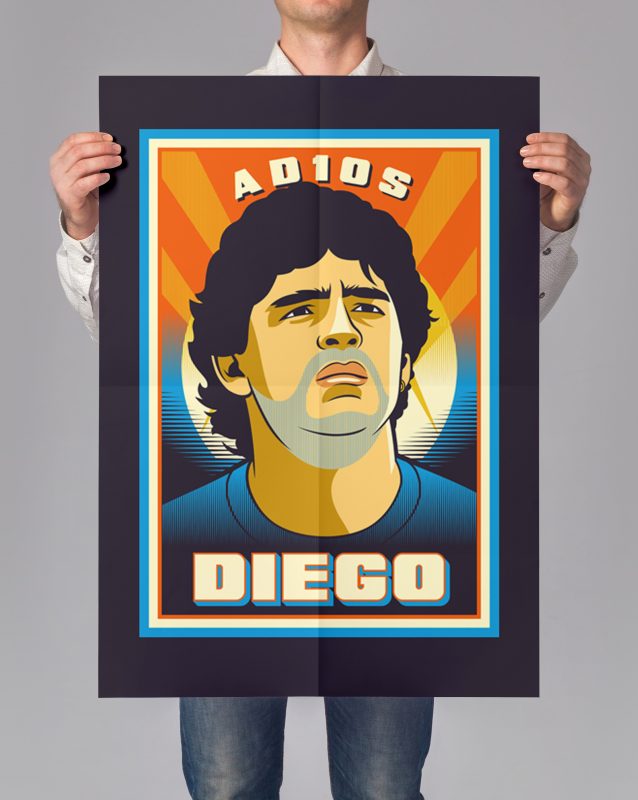 ADIOS MARADONA T-SHIRT DESIGNS BUNDLE