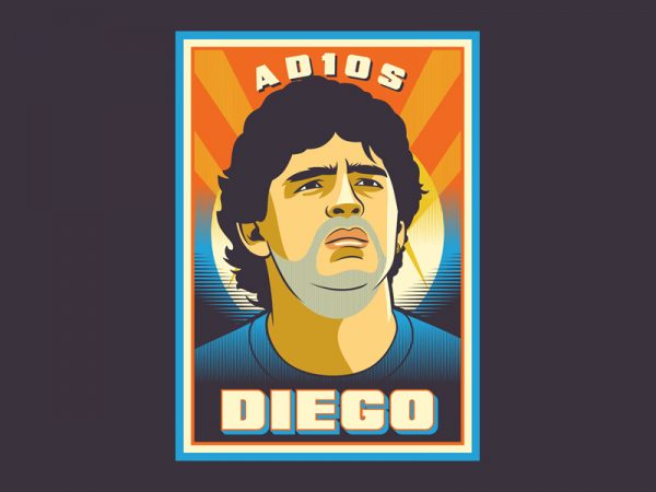 Ad10s diego t shirt vector