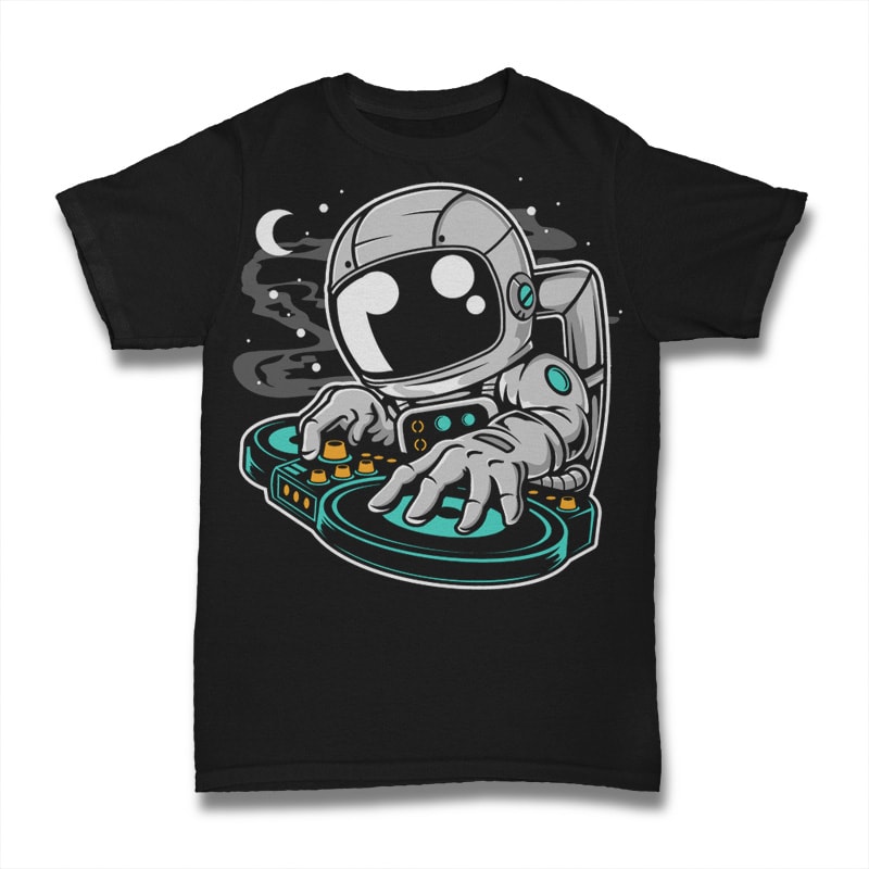 50 Astronaut Cartoon Designs Bundle #3