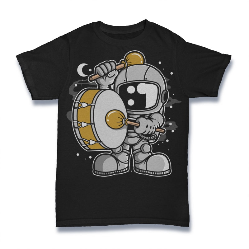 50 Astronaut Cartoon Designs Bundle #3