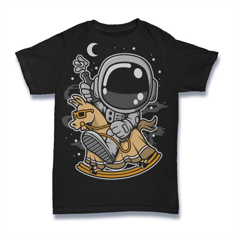 50 Astronaut Cartoon Designs Bundle #3