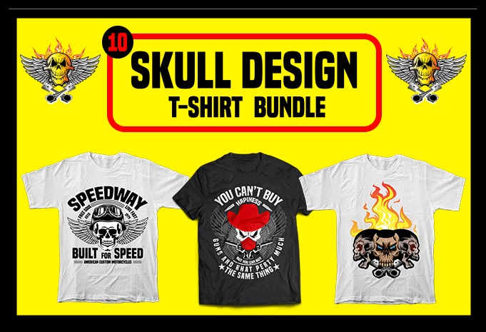 Download Best selling Skull design. t-shirt bundle - Buy t-shirt ...