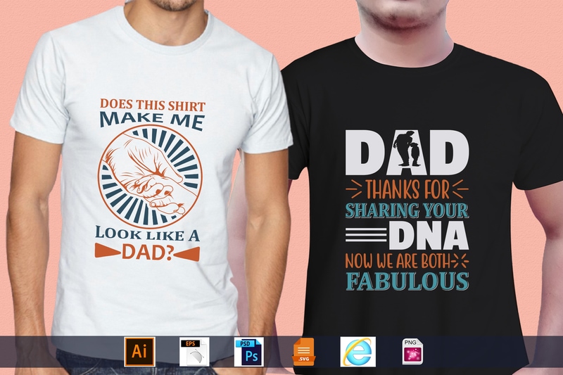 Best Selling 100 Father’s day, papa, dad, daddy T-shirt Designs Bundle – 98% Off