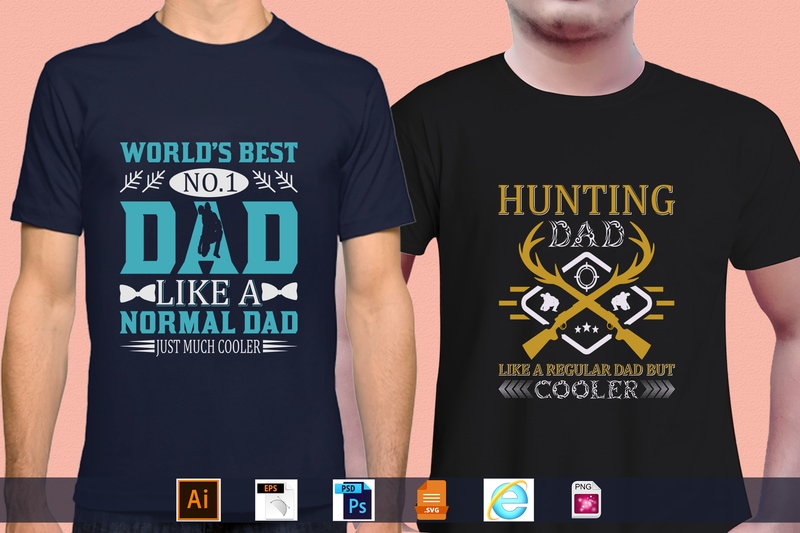 Best Selling 100 Father’s day, papa, dad, daddy T-shirt Designs Bundle – 98% Off