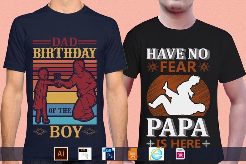 Best Selling 100 Father’s day, papa, dad, daddy T-shirt Designs Bundle – 98% Off