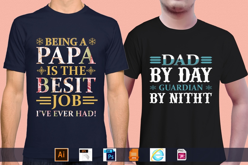 Best Selling 100 Father’s day, papa, dad, daddy T-shirt Designs Bundle – 98% Off