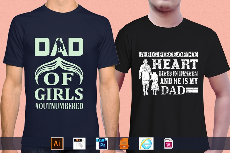 Best Selling 100 Father’s day, papa, dad, daddy T-shirt Designs Bundle – 98% Off