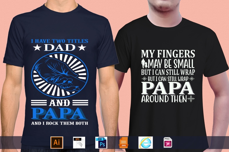 Best Selling 100 Father’s day, papa, dad, daddy T-shirt Designs Bundle – 98% Off