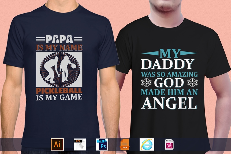 Best Selling 100 Father’s day, papa, dad, daddy T-shirt Designs Bundle – 98% Off