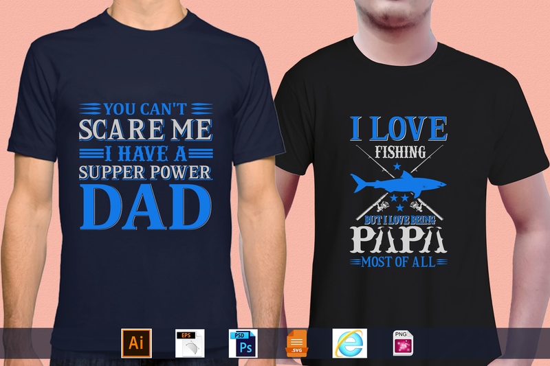 Best Selling 100 Father’s day, papa, dad, daddy T-shirt Designs Bundle – 98% Off