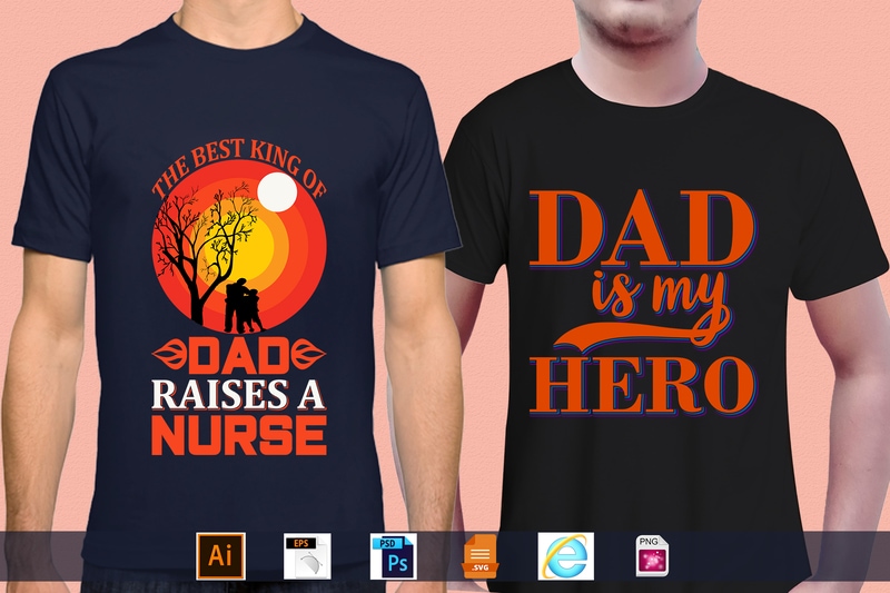 Best Selling 100 Father’s day, papa, dad, daddy T-shirt Designs Bundle – 98% Off