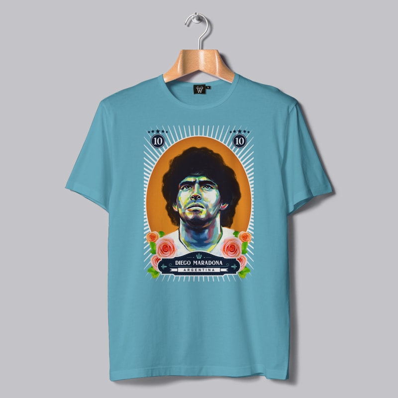 ADIOS MARADONA T-SHIRT DESIGNS BUNDLE