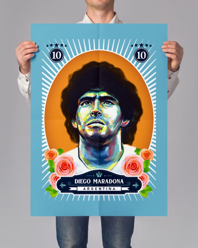 ADIOS MARADONA T-SHIRT DESIGNS BUNDLE