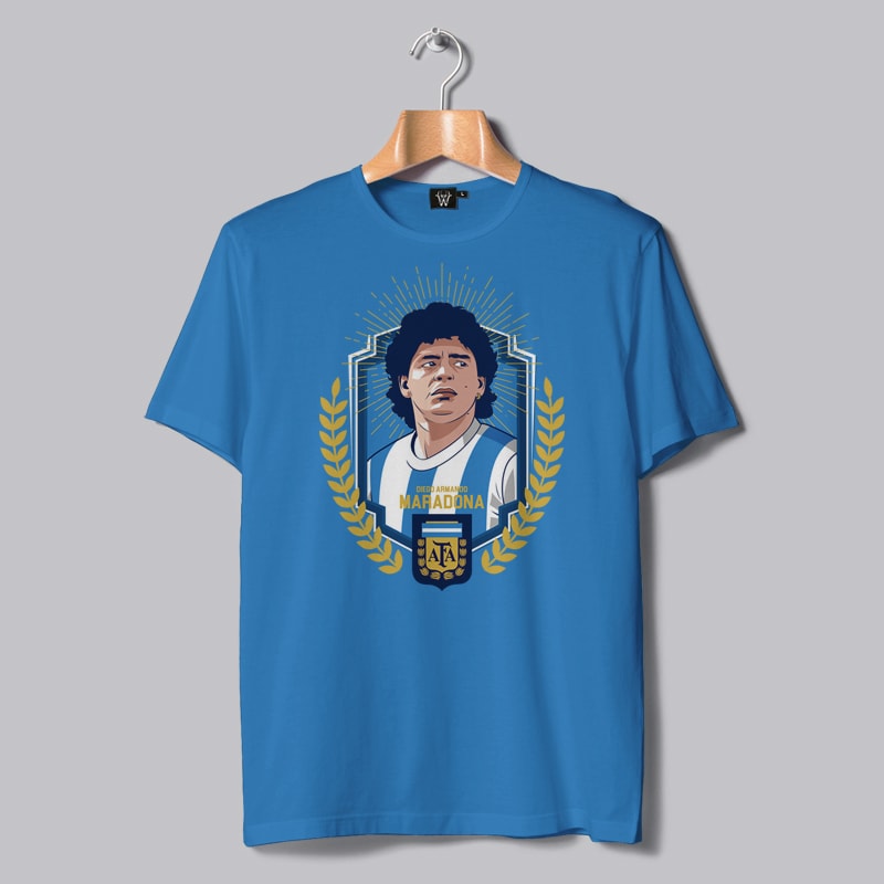 ADIOS MARADONA T-SHIRT DESIGNS BUNDLE