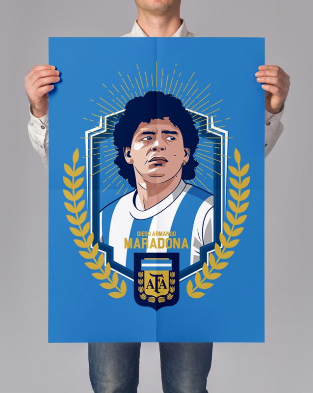 ADIOS MARADONA T-SHIRT DESIGNS BUNDLE