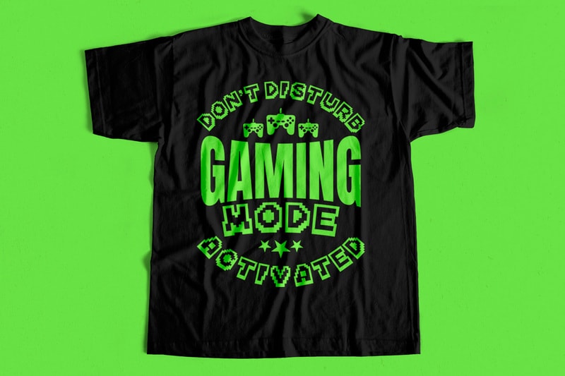 Free Don’t disturb gaming mode activated – gaming design