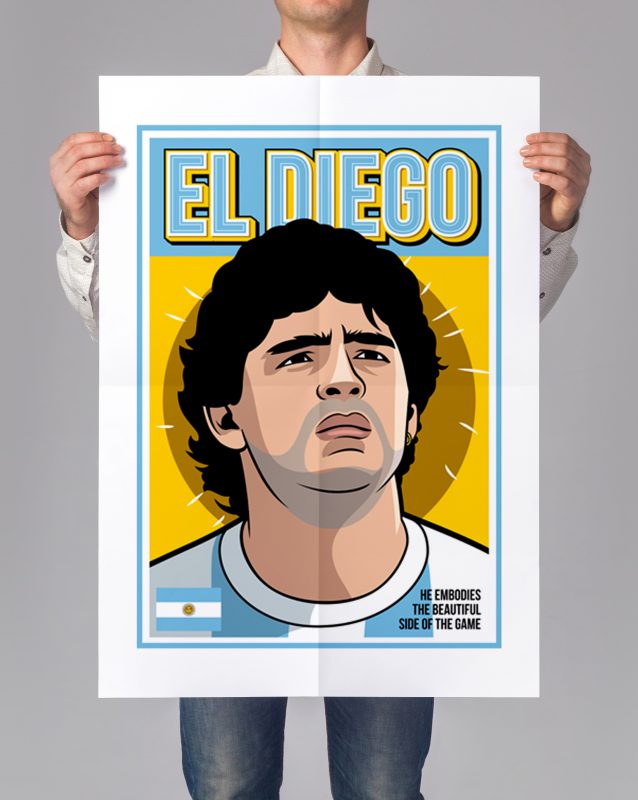 ADIOS MARADONA T-SHIRT DESIGNS BUNDLE