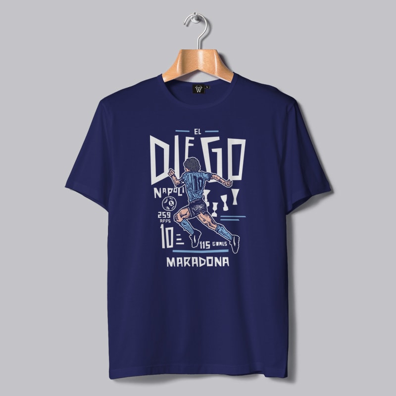 ADIOS MARADONA T-SHIRT DESIGNS BUNDLE