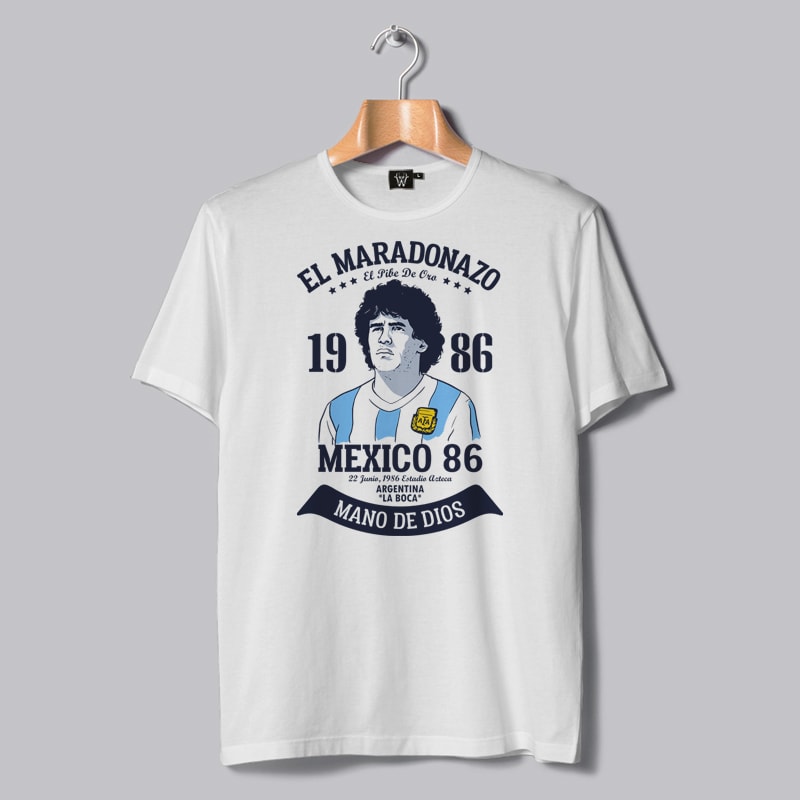 ADIOS MARADONA T-SHIRT DESIGNS BUNDLE