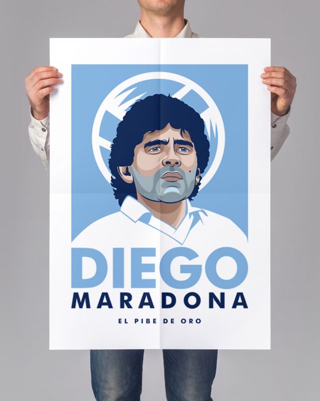 ADIOS MARADONA T-SHIRT DESIGNS BUNDLE