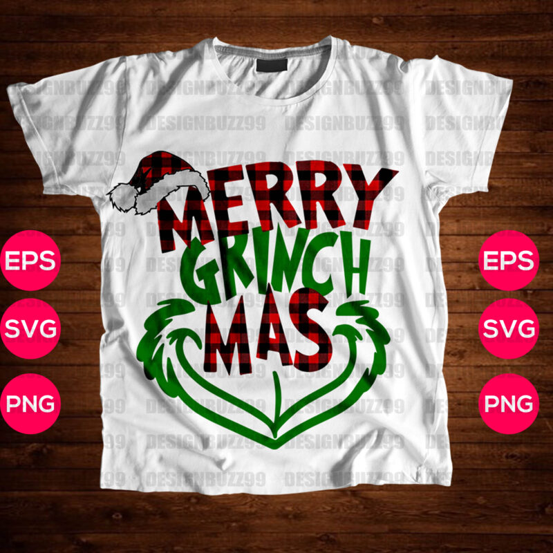 Christmas T-Shirt Design Grinch Don`t Graphic By Rajjdesign · Creative ...