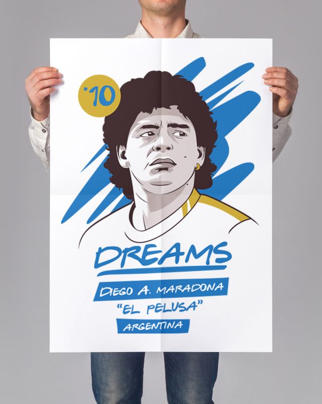 ADIOS MARADONA T-SHIRT DESIGNS BUNDLE