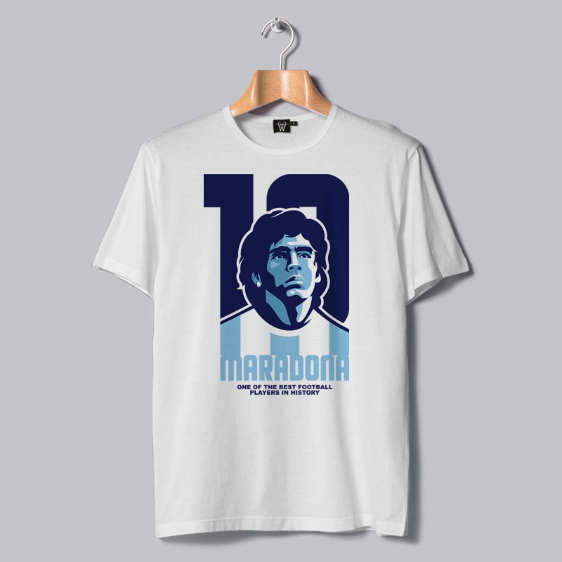 ADIOS MARADONA T-SHIRT DESIGNS BUNDLE