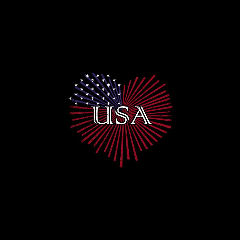 Free Love usa, i love usa, i love america – we love usa – american t shirt design for sale