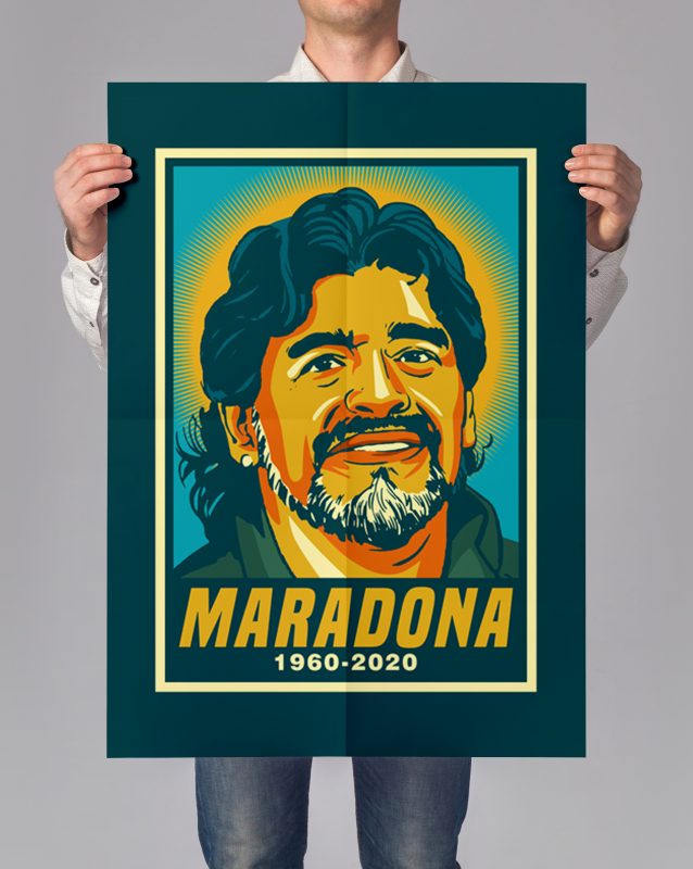 ADIOS MARADONA T-SHIRT DESIGNS BUNDLE