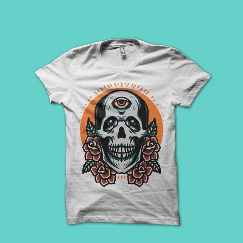 33 oldschool tattoo design bundle t-shirt design - Buy t-shirt designs