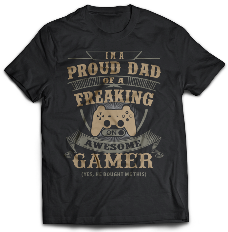 125 gamer and fishing Bundles UPDATE - Buy t-shirt designs