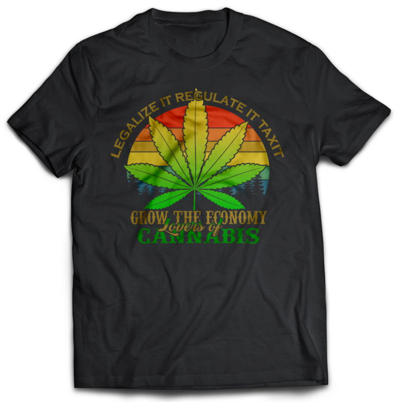 106 weed cannabis marijuana tshirt designs bundle png transparent and psd file editable