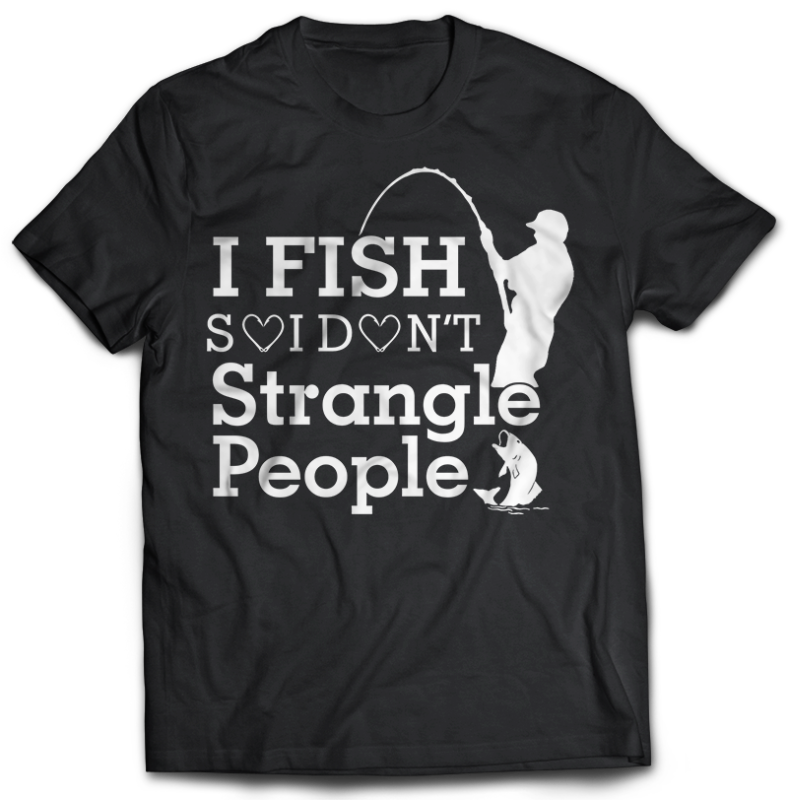 117 Fishing FISH Bundle tshirt design completed with psd file editable text and layer