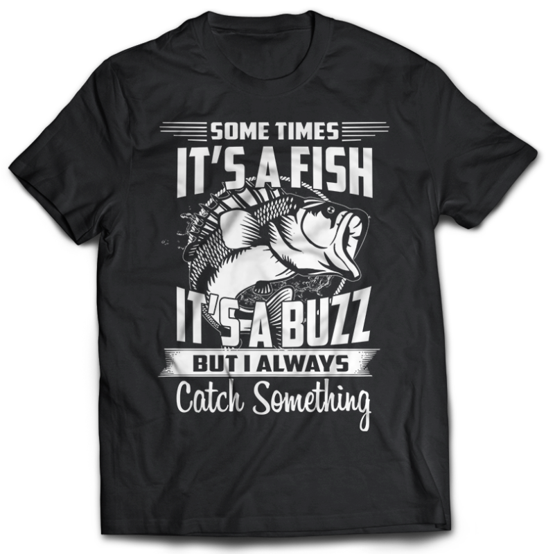 117 Fishing FISH Bundle tshirt design completed with psd file editable text and layer